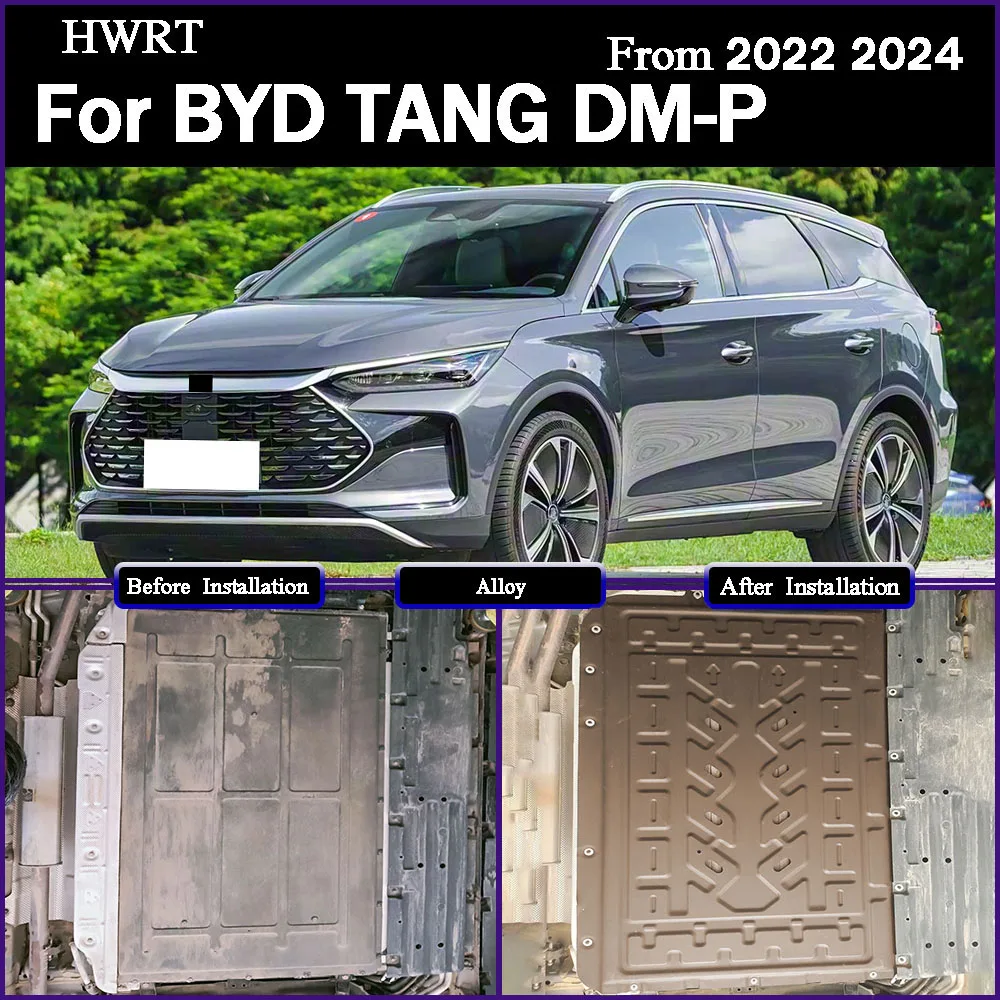 

Battery Protection Board For BYD TANG DM-P 2022 2024 Engine Chassis Guard Cover Protector Plastic Magnesium Alloy Accessories