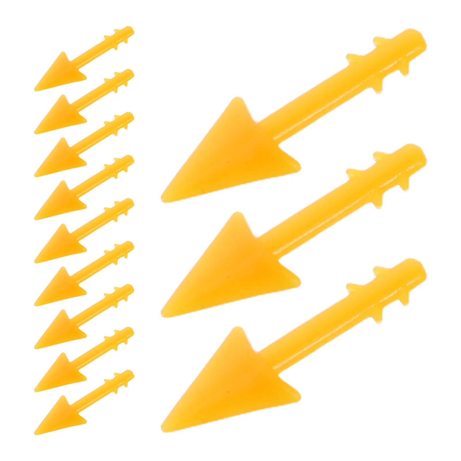 

200 шт. пластиковых накладок на клювы птиц, реалистичные искусственные клювы для поделок, аксессуары для клювов цыплят, товары для вечеринок, оранжевые