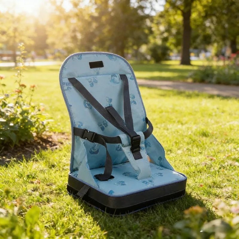 

Portable Baby Dining Seat Kids Children Booster Seats Highchair Cushion Baby Chair Bag Foldable Infant Travel Booster Seat