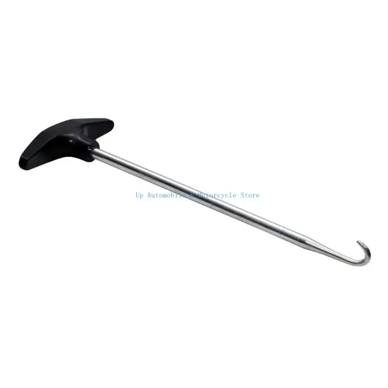 270E خطاف بنابض أداة مجتذب المثبت T-بار ماسورة العادم حامل دراجة نارية سيارة #2