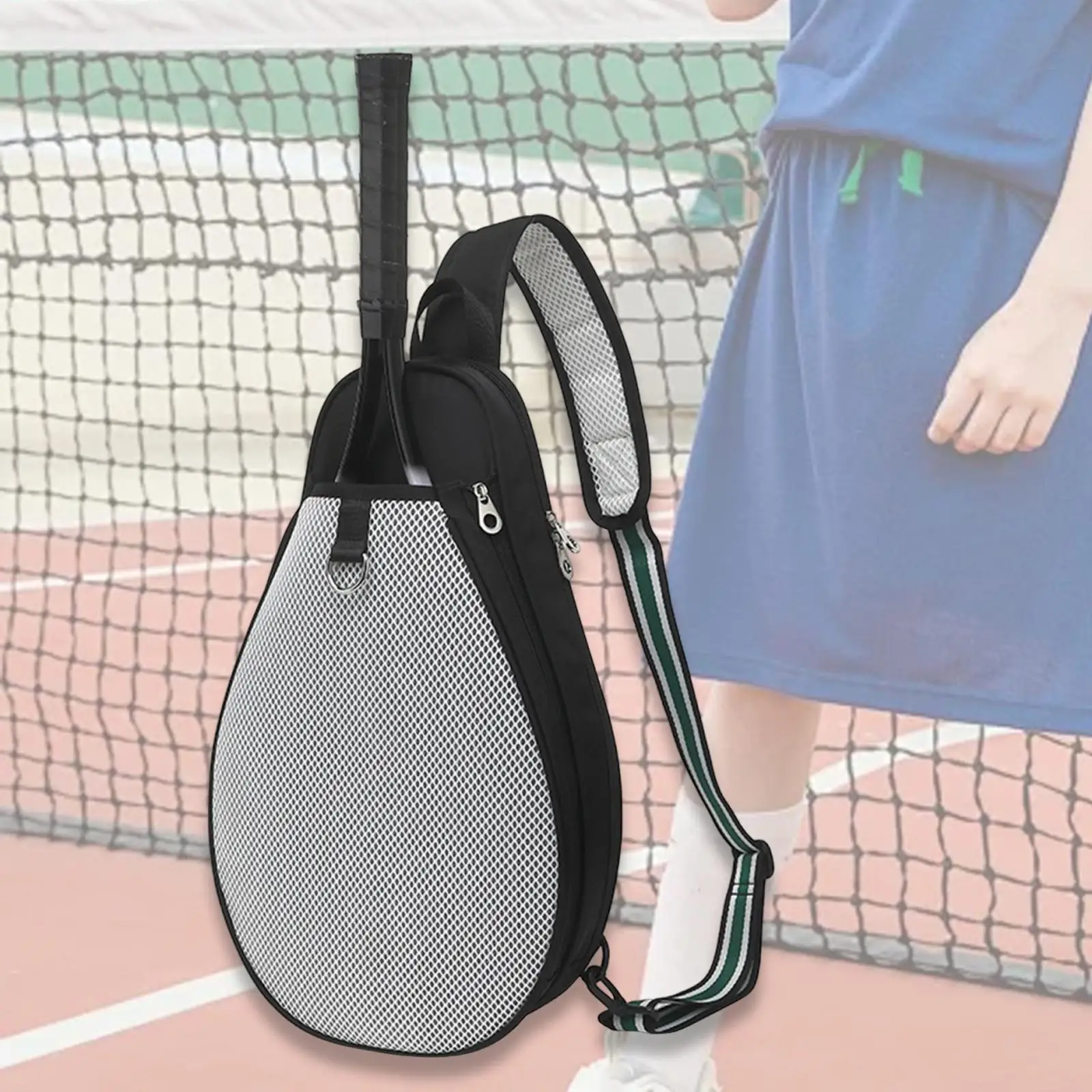 

Tennis Bag with Pocket Tennis Tote Handbag Tennis Backpack Holds 2 Tennis Rackets Badminton Racquet Bag for Boys Girls Gifts Men