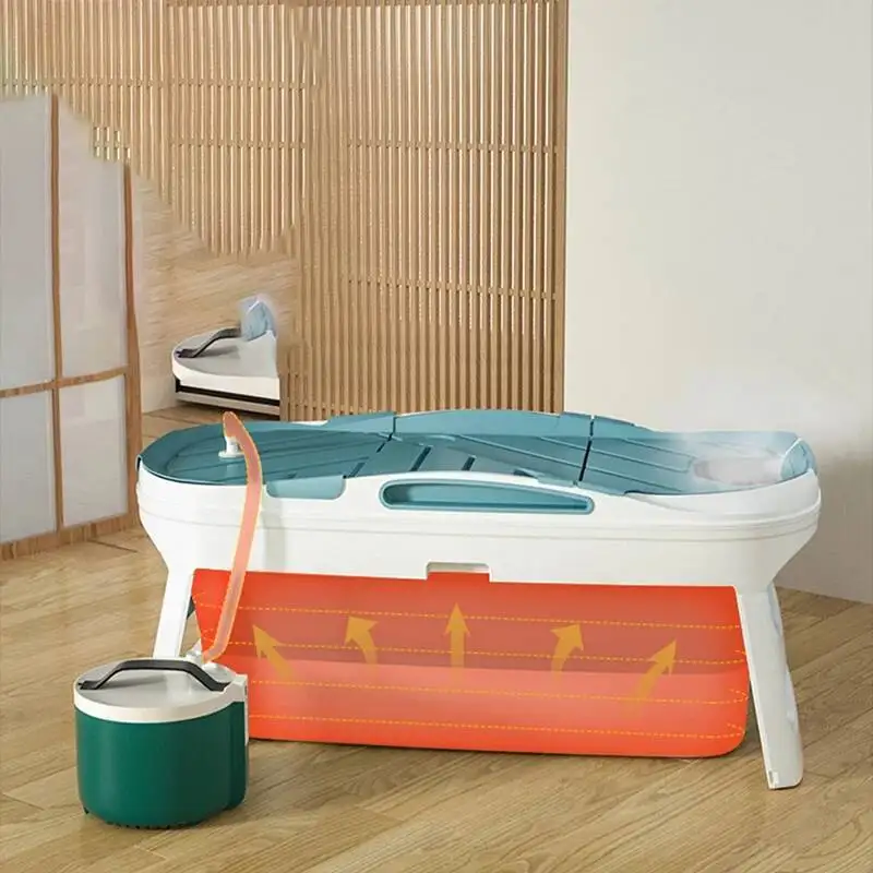 

Folding Bathtub Inflatable Bathtubs Portable Hydromassager Feet Ice Bath Barrell Jacuzzy Portatil Bathroom Showers DX50YTDX50YT