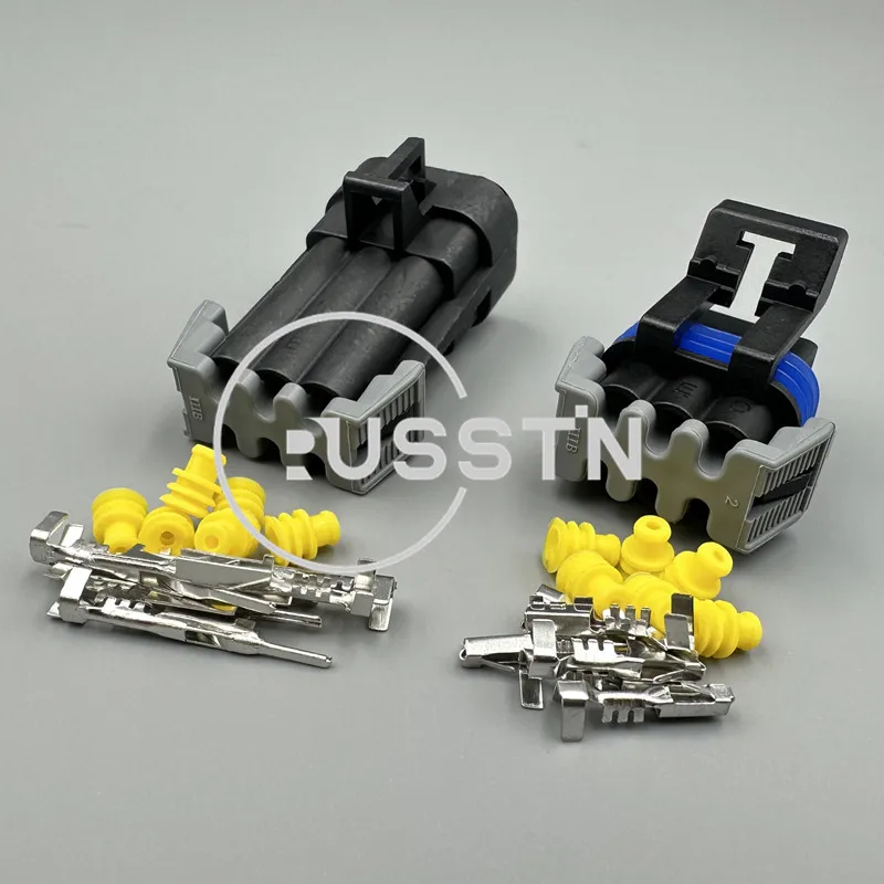 1 Set 6 Pin Metri-Pack 150 Waterproof Automotive Connector Auto Wiring Harness Socket AC Assembly 12052848 12124107