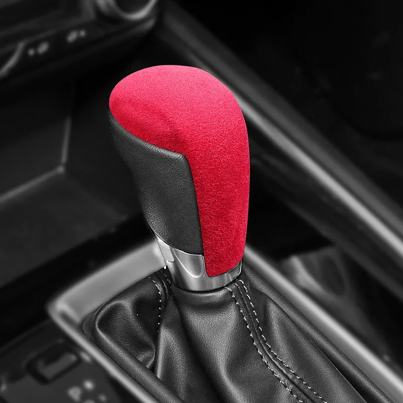 

Fit for Mazda Axela, Atenza, CX3,CX4,CX5,CX8 2019 2020 2021 2022 2023 Interior Suede Decoration Gear Stick Shifter Sheath Shell