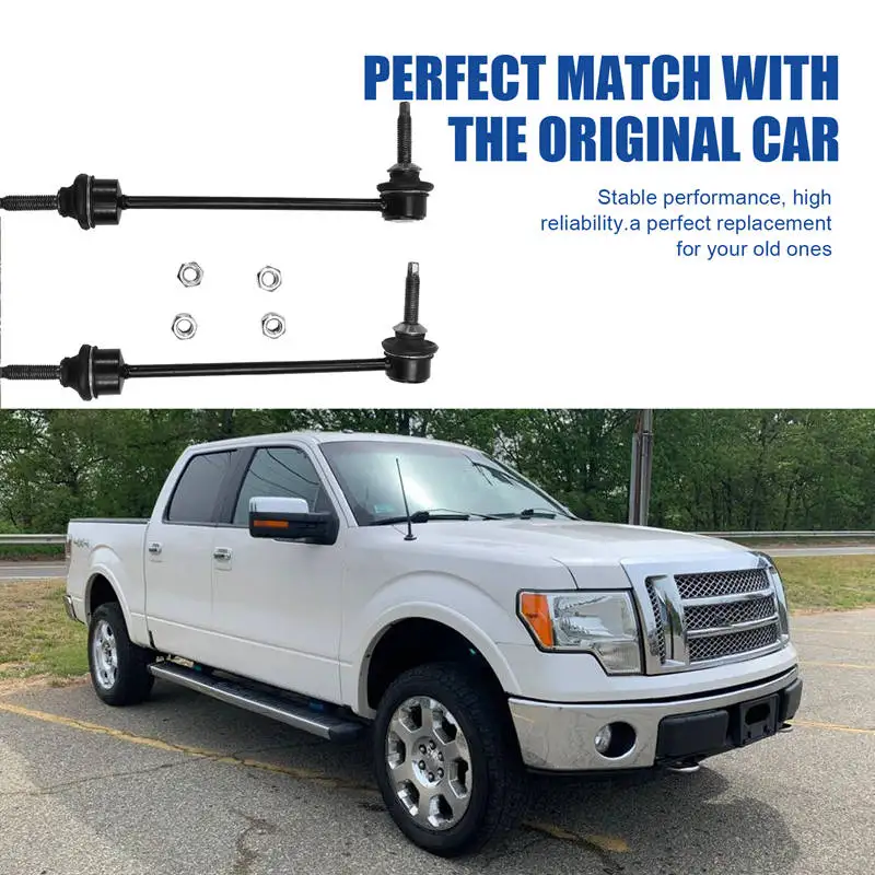 2653206 AL3Z5K483A Front Stabilizer Sway Bar Links Kit Set For Ford F-150 5.4L 6.2L V8 2010-2014