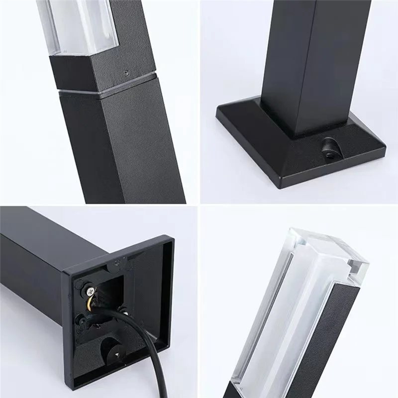 a44z-人感センサー-led-芝生ライト屋外防水-ip65-アクリルシェードガーデンヴィラ風景歩道芝生ライト