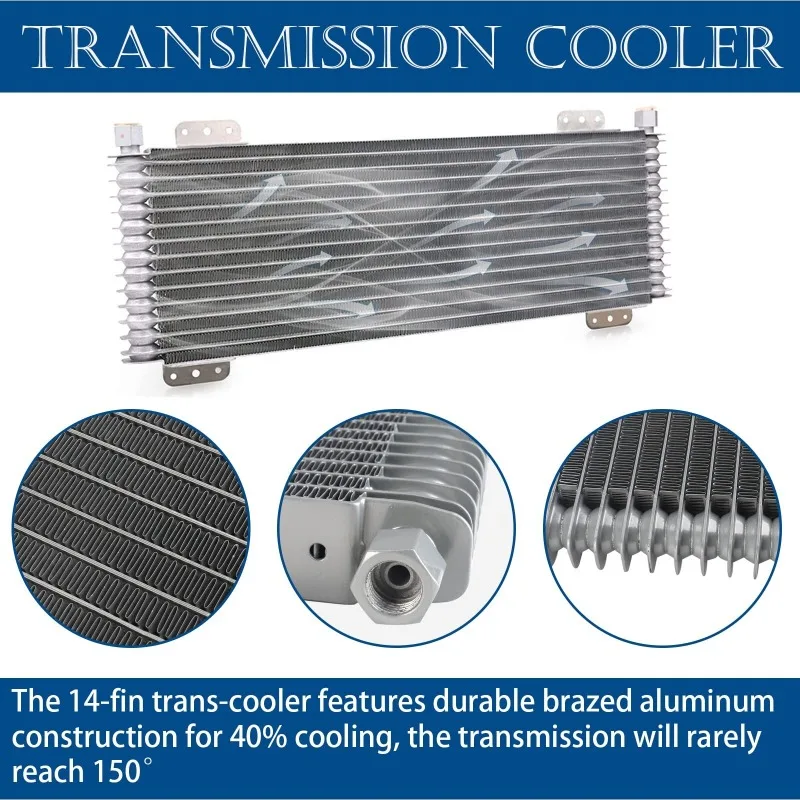 40000 LBS GVW Transmission Cooler Kit for Heavy Duty Trucks LPD47391 Front