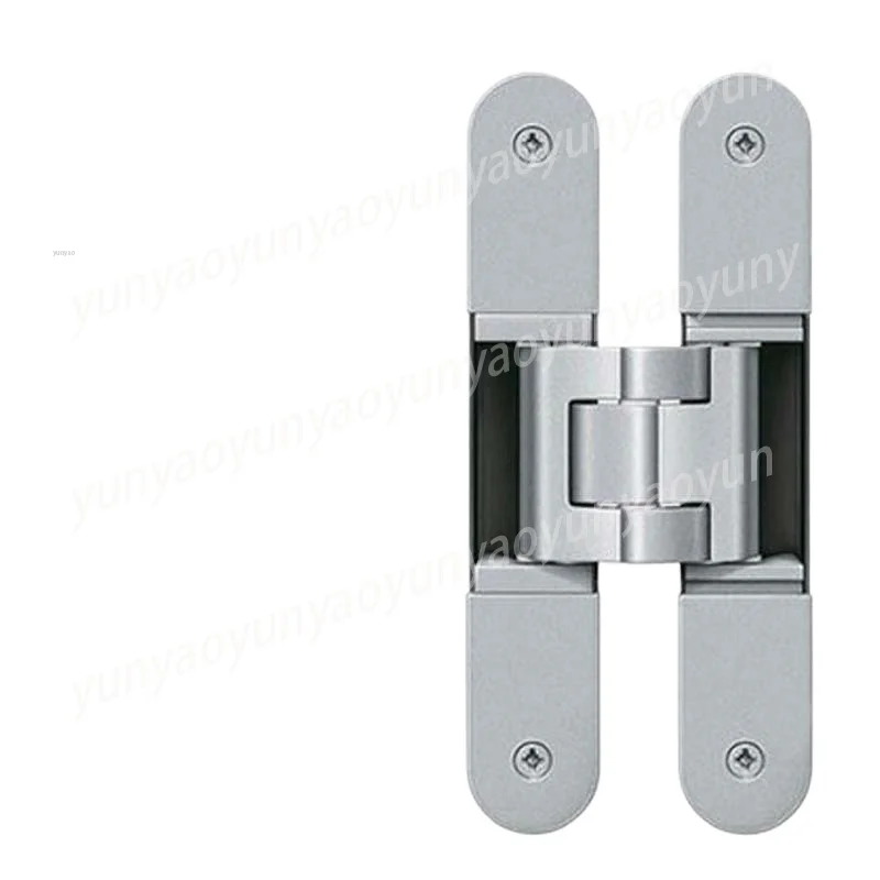 

Stainless Steel 3D Adjustable Hidden Door Hinge for Wooden Door Practical Hardware Fitting