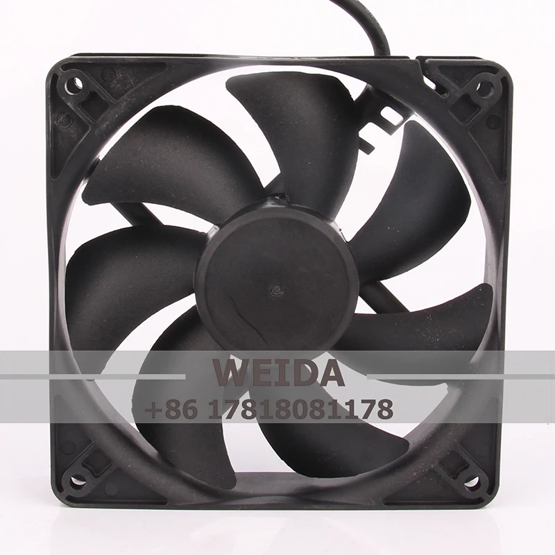 Efc0252b2-q01u-s9d ventilador de refrigeração, para sunon 12v, 48v, dc24v, 2.88w120x120x25mm, 12025, 12cm, 4 fios, temperatura controlada, centrífuga