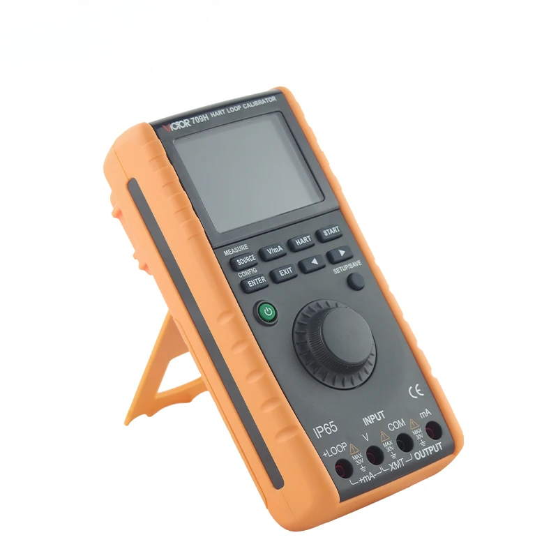 VICTOR 709H High Quality HART Communication Loop Calibrator DC 28V 33mA With USB Interface IP65  multifunction Loop Calibrator