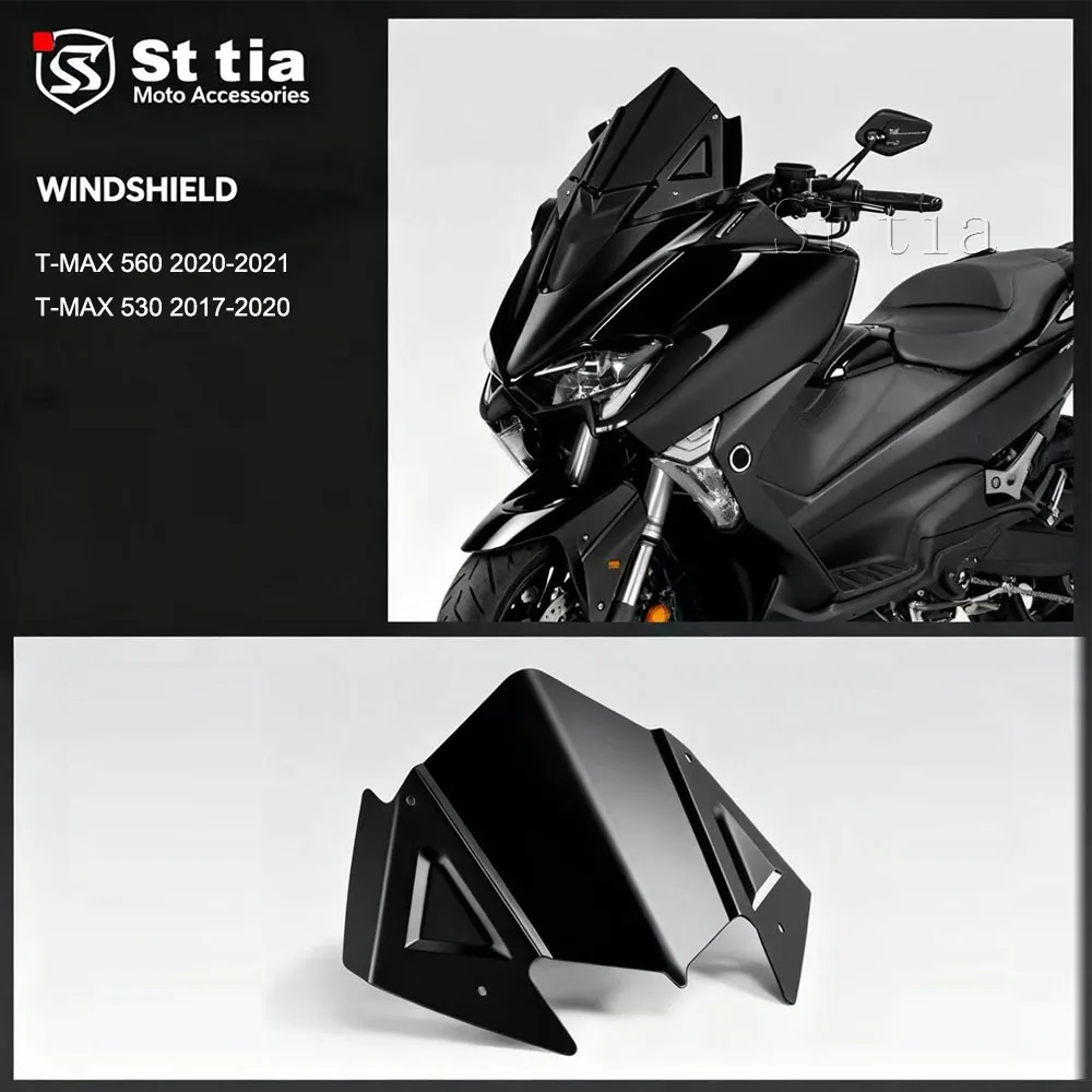 

Дефлектор лобового стекла, обтекатель лобового стекла для YAMAHA T-MAX 530 2017-2019 TMAX 530 TMAX 560 2020 2021 T MAX 560