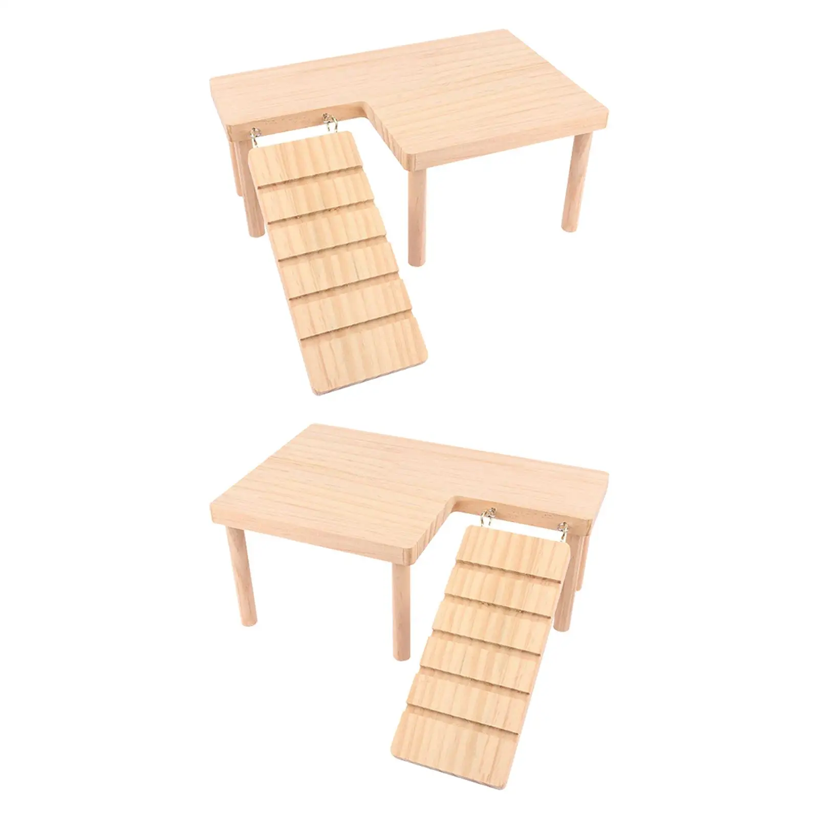 

Hamster platforms with Ladder Pet Landscape Supplies Cage Accessory Rodent Playset for Hamster Rat Gerbil Chinchilla Mouse