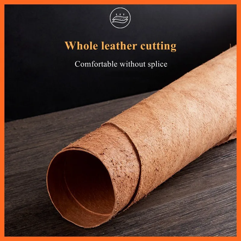 نعل حذاء من جلد البقر للرجال والنساء مزيل العرق يسمح بالتهوية نعال جلدية غير رسمية للأقدام جودة أحذية مسطحة نعل 1/3 زوج