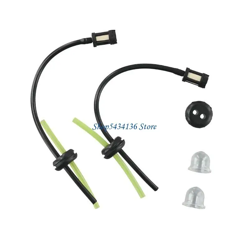 H7ED Oil Tube Accessories Pair Plastic Construction Simplified Installation Process for Mechanical Tool