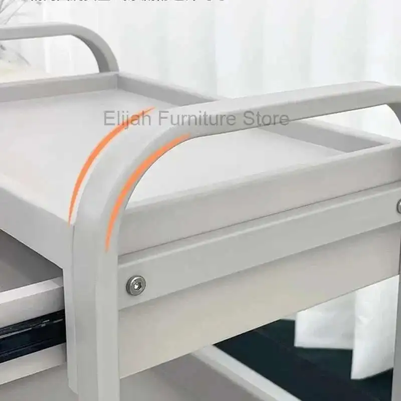 

Auxiliary Trolleys Beauty Salon Trolley Machine Hair Dressing Cart Wheels Make Up Hairdressing Drawer Aesthetic Drawers Tattoo
