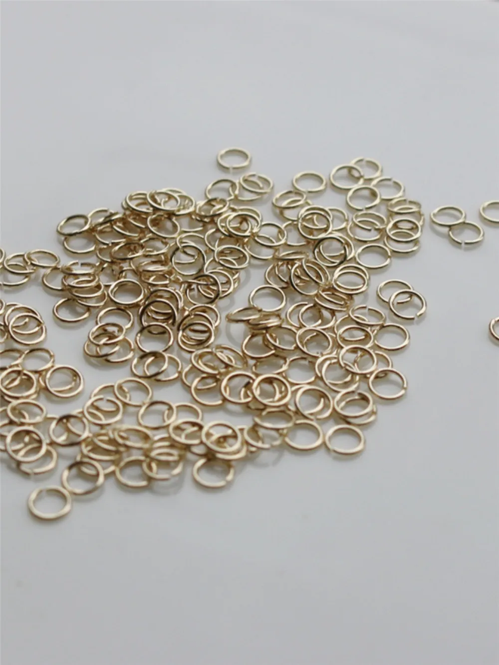 14K Gold Plated Round Ring, Diameter 3mm, 4mm, 5mm, 6mm, 7mm, 8mm, 10mm