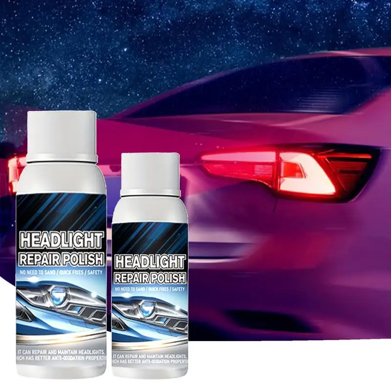 Car Headlight Repair Fluid Car Headlight Lens Scratch Repair Polish Lens Scratch Repair Polish Restoration Kit Increases