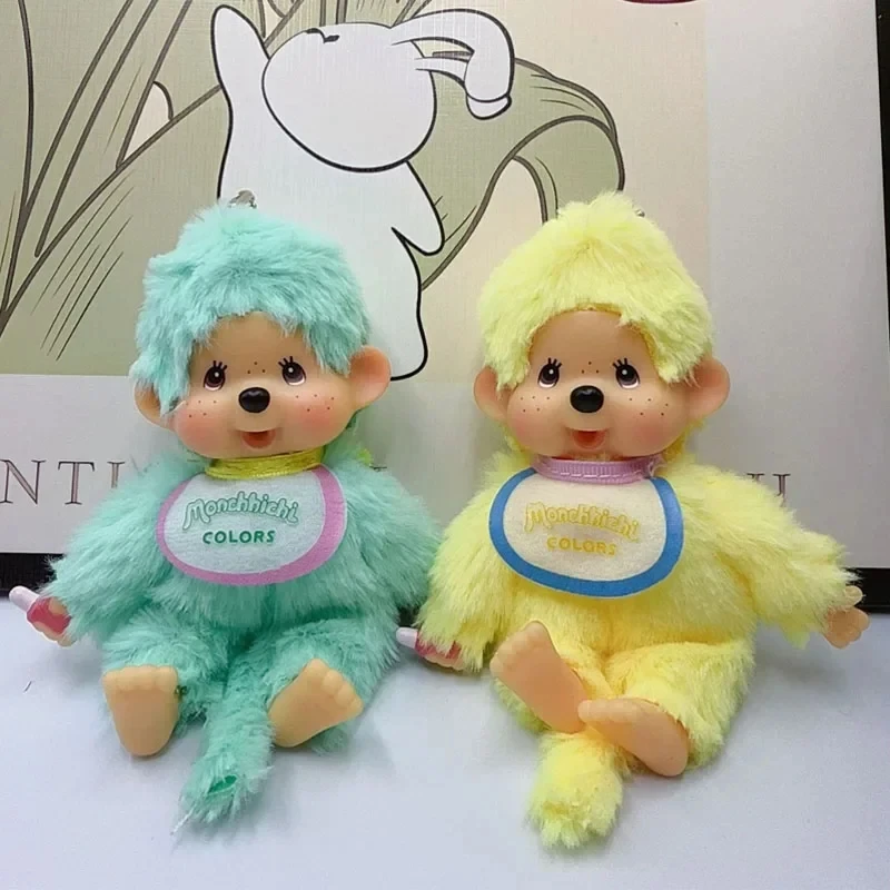 Em estoque quente bonito e interessante monchichi idols amor feijão pingentes namorada casal presentes de aniversário das crianças pelúcia para