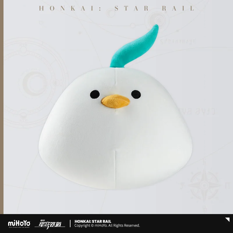 Presale Honkai Star Rail Official Merch miHoYo Original Authentic Qingque Two forms can change freely U-shaped pillow plush