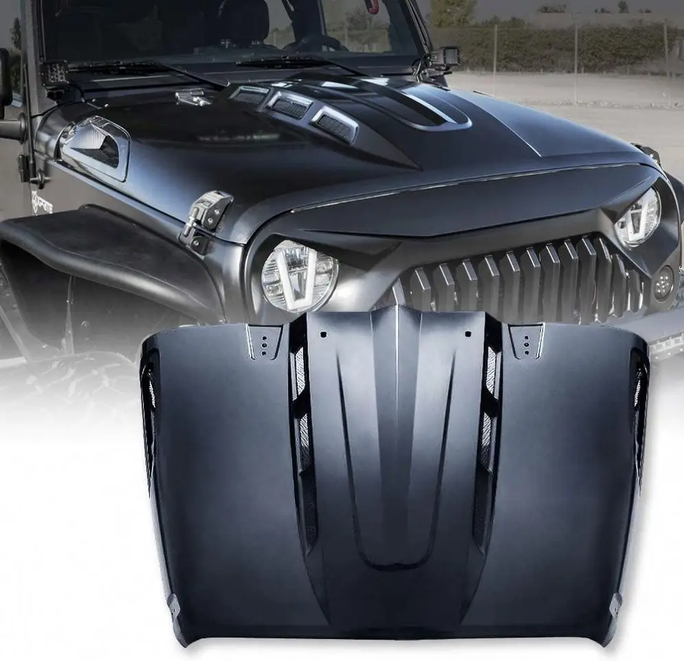 Avenger style engine bonnet Car Offroad 4x4 Auto Accessories Car Hood for Jeep JK Wrangler