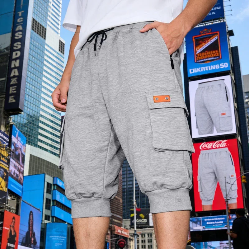 

Casual Outdoor Men's Workwear Shorts Summer 2026 Heavyweight Loose Fit Seven Inch Sporty Polyester Fiber Non-Stretch Trousers