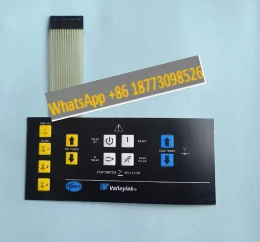 

Original Force2 ESU Button Panel Electrotome Button Film Keyboard Panel Key Board Button Membrane English
