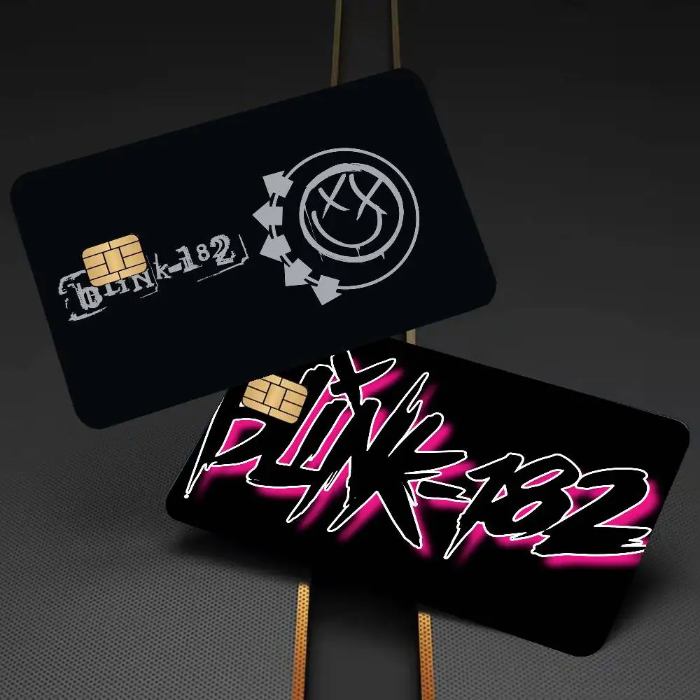 Popular Music Rock B-Blink 182 BAND 100% Hot Sale Amine Credit Debit Bank Card Bus Card Film Skin Sticker
