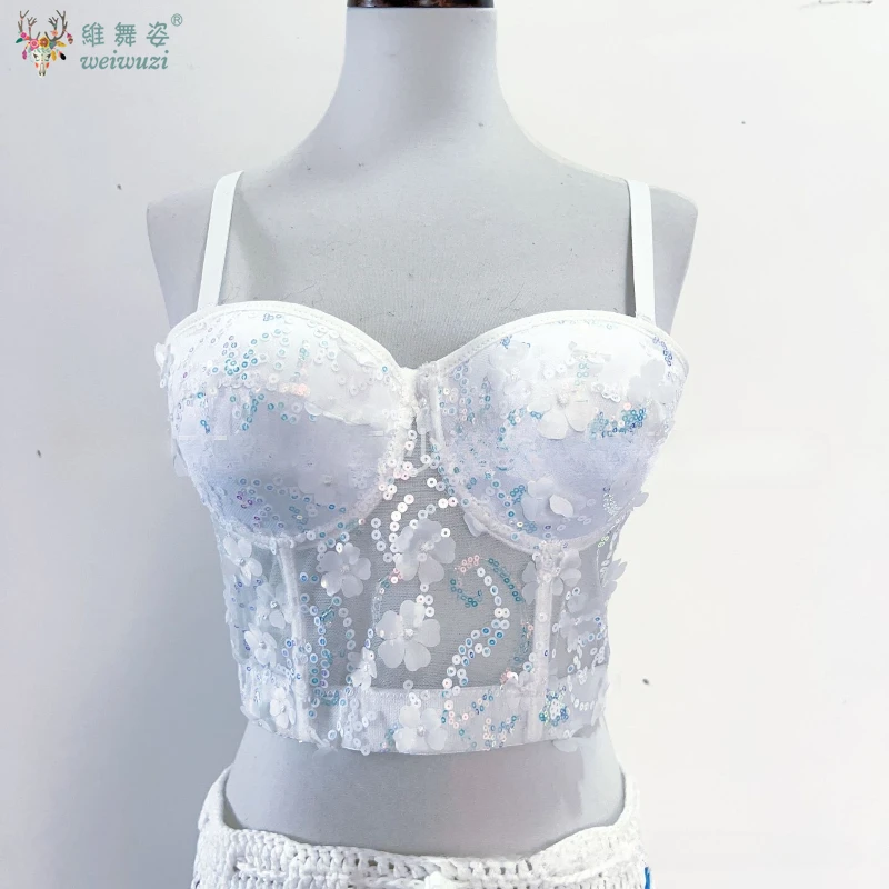 Sexy clube shaper senhoras colheita topos moda streetwear camisa mulher roupas regata dança do ventre hip cachecol borla triângulo cachecol