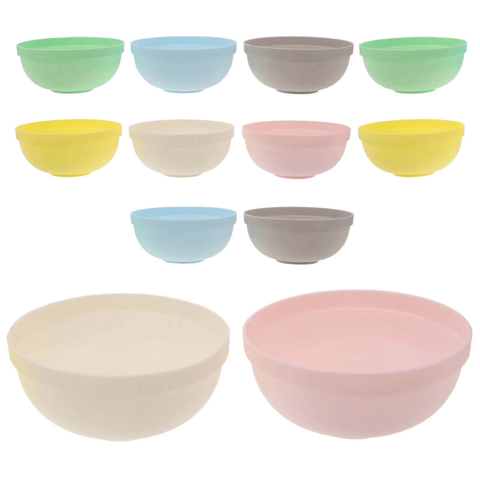 

12pcs Baby Food For Toddlers Colorful Lightweight Weaning Set Kids Snack Tray Infant Feeding Supplies Mashing Bowl Portable
