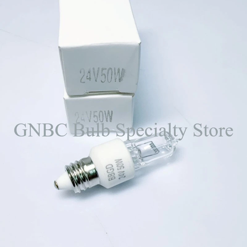 SH-52 SD200 24V50W E11 Halogen Bulb, Black Umbrella Cold Light Surgical Shadowless Lamp Replacement Lamp