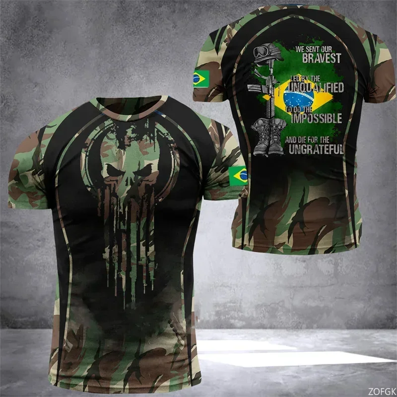 

Summer Outdoor Adventure Camouflage Clothing, Summer Men's and Women's Short Sleeved Tops