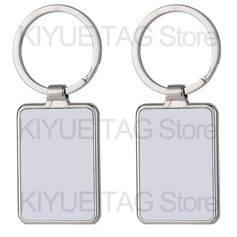 Wholesale 100 50PCS Sublimation Blanks Tag Metal Heart DIY Dog Tag For Christmas Keychain Pendant Pet Road Plate image 3
