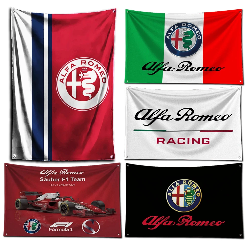 3x5 Ft R-Romeos Rovers  Racing  Flag Polyester Printed Cars Flags for Room Garage Decor