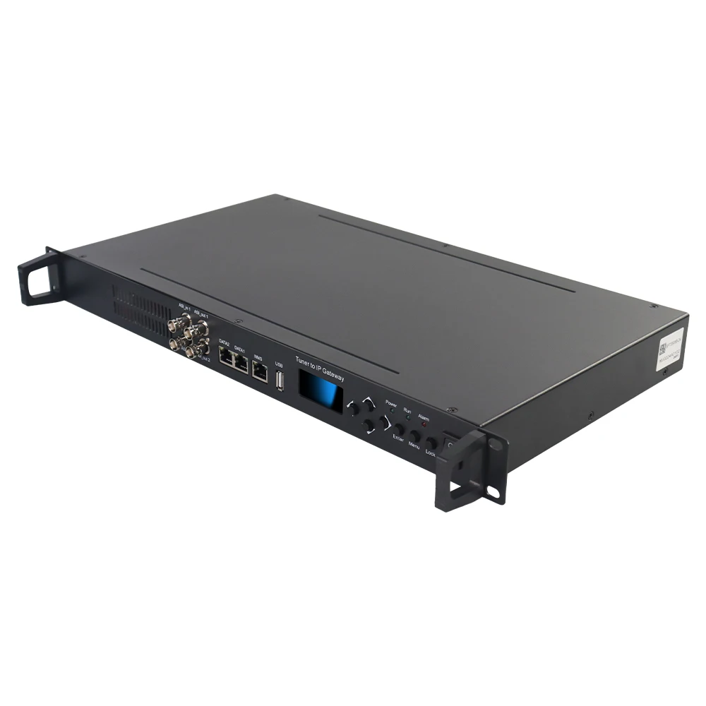 SFT3508B 16 * FTA DVB- S/S2، DVB-C/T/T2 /ISDB-T/ATSC موالف إلى بوابة IP للتلفزيون الرقمي و