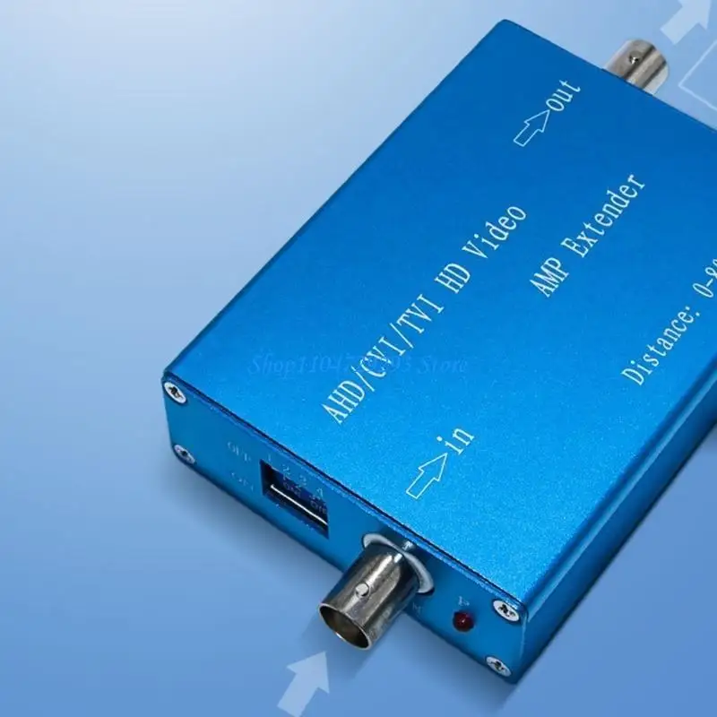 Extensor señal vídeo coaxial Y2GD largo alcance para cámaras seguridad Compatible con múltiples formatos