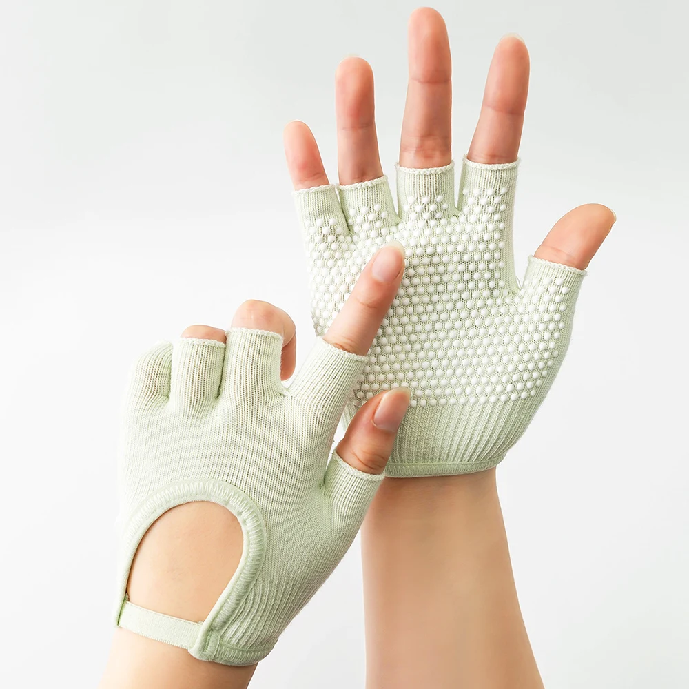 Gants de yoga anti-alde avec une excellente adhérence, entraînement, haltérophilie, gymnastique, cyclisme, exercice, fitness