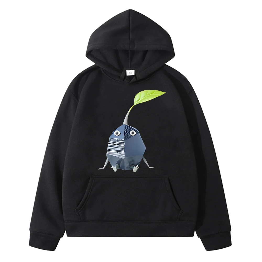 kids anime hoodie Pikmin game graph Print hoodies y2k sudadera Autumn Fleece sweatshirt pullover boy clothes Jacket girs clothes