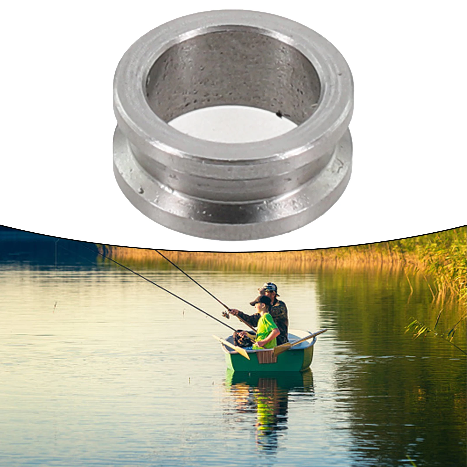 1PC Stainless Steel Fishing Line Roller Smooth Reel Part For Spinning Baitcasting Repair Accessory