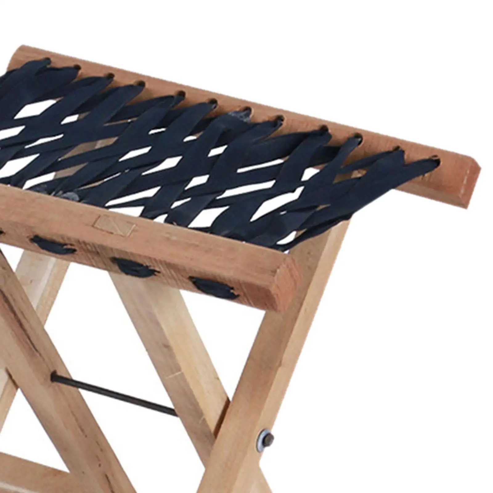 Taburete plegable multiusos de madera, taburete ligero para pesca, asiento portátil para acampar