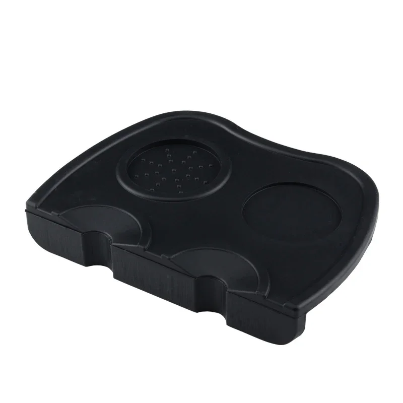 

Coffee bar, powder pressing pad, non-slip silicone corner pad, thickened powder hammer powder seat, solid color pad