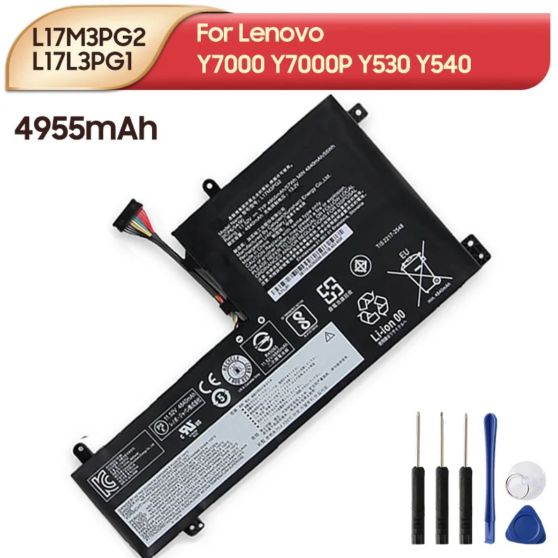 NEW Replacement Battery L17M3PG2 L17L3PG1 L17M3PG3 L17C3PG1 For Lenovo Y530 Y540 Y7000 Y7000P 4955mAh