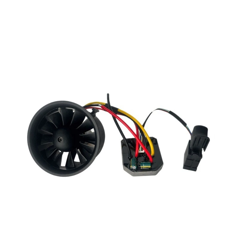70mm outer diameter ducted 12 blades outward turn brushless motor aircraft model fixed wing drone brushless motor