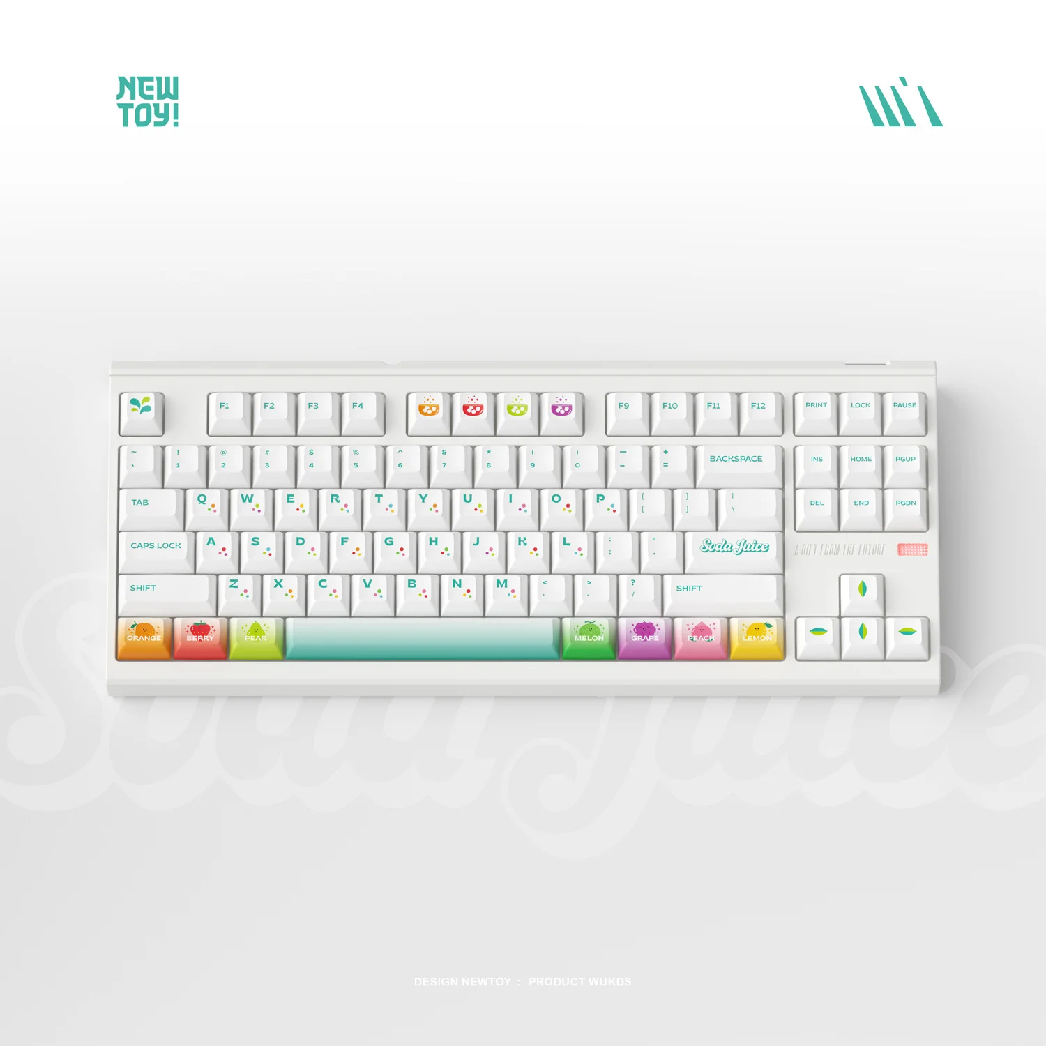 Einfache Tastenkappe mit Blasenthema, KCA-Höhe, 183 Tasten, PBT-Sublimation, mechanische Tastatur, Tastenkappe, Persönlichkeit, süß