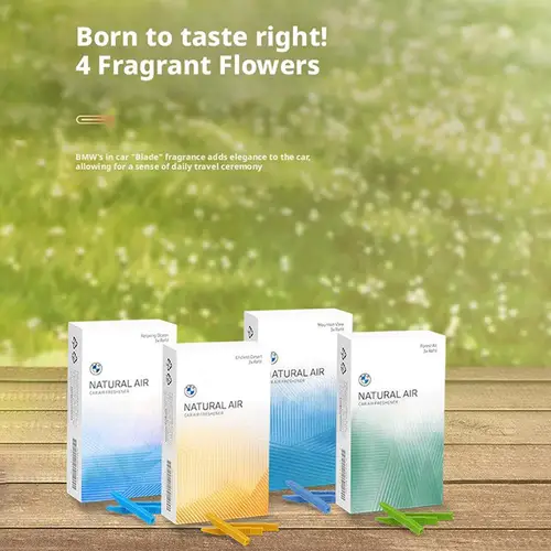Ambientador de aire para coche con forma de hoja para BMW, difusor de Perfume con ventilación, ambientadores con Clip, Parfum para BMW
