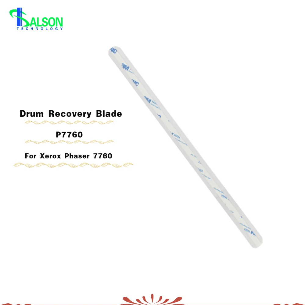 

3 шт., совместимые с хорошим качеством лезвия для восстановления барабана P7760, применяются к аксессуарам для принтера Xerox Phaser 7760