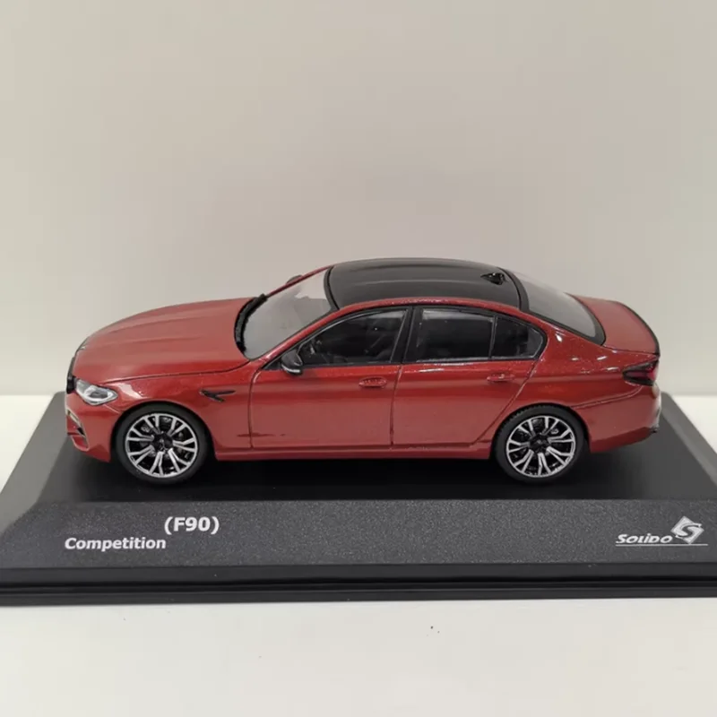 

SOLIDO масштаб 1/43 M5 F90 сплав имитация модели автомобиля статическая коллекция украшенные праздничные подарки игрушки сувенирный подарок