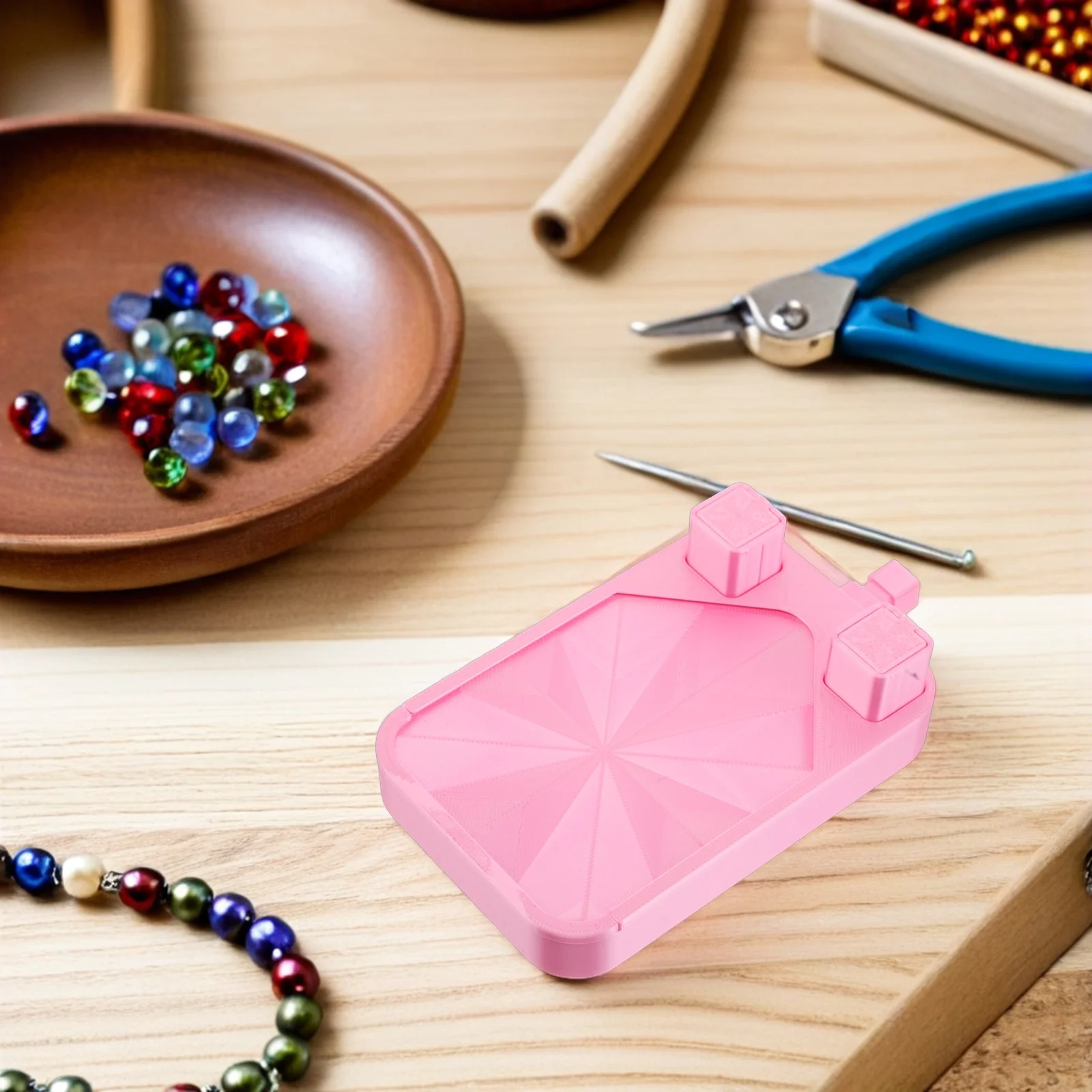 1 مجموعة حجر الراين حبة فرز الصواني اكسسوارات عدة قمع تخزين حامل DIY بها بنفسك الفن صنع المجوهرات