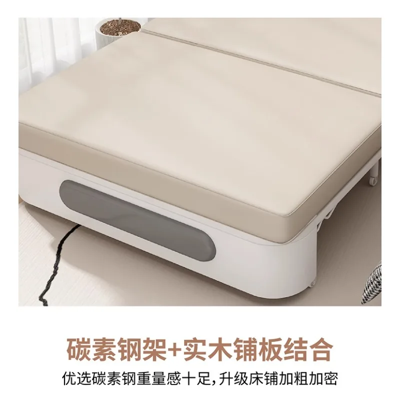 Sofa bed dual-purpose folding small apartment multi-functional balcony push-pull bed household living room pull-out single doubl