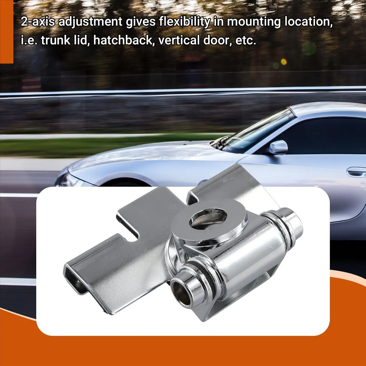 OK RB-400 Car Antenna Mount Bracket with 5M Extension Coaxial Feeder Cable Adjustable for QTY TYT Mobile Car Radio Antenna
