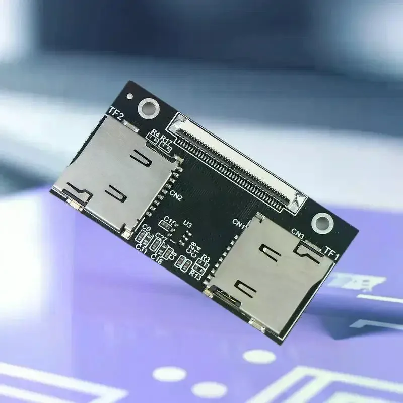 Dual TF Card Memory Card To CE Interface Connection Card Expansion Card For Computer Industrial Control Machine VCR NAS